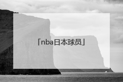 「nba日本球员」在NBA的日本球员